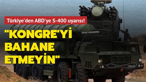 A­B­D­’­d­e­n­ ­E­r­d­o­ğ­a­n­’­a­ ­S­e­r­t­ ­S­-­4­0­0­ ­U­y­a­r­ı­s­ı­